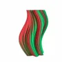 Office design and planning - Vase "Heat Wave" | Multi-color, Green/Red - AUURA