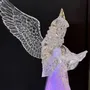 Nativity scenes and santons - LED Light-Up Angel Figurine – Reading - BLUE STAR B.V.