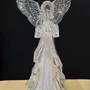Nativity scenes and santons - LED Light-Up Angel Figurine – Horn - BLUE STAR B.V.