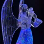 Other Christmas decorations - LED Lighted Angel with Trumpet – RGB & DC Power - BLUE STAR B.V.