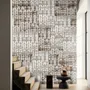 Papiers peints - Papier Peint - PANORAMIQUE 210x290 cm - PLEATS "Composition couleurs" - LAUR MEYRIEUX COLLECTION