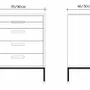 Chests of drawers - Made-to-measure Chest of drawers model Cosmopol C5P - JL STUDIO