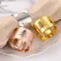 Christmas table settings - Napkin ring - Christmas tree - silver or gold - SOSTRAW & SMARTTHINGS