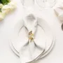 Christmas table settings - Napkin ring - Butterfly - Silver or Gold - SOSTRAW & SMARTTHINGS