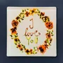 Decorative objects - I love You! Magnet - CARNEOL GLASS