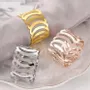 Christmas table settings - Napkin ring - Geometric 3 - Silver or Gold - SOSTRAW & SMARTTHINGS