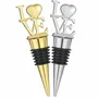 Gifts - Bottle stopper - LOVE - Gold or silver - SOSTRAW & SMARTTHINGS