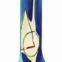 Vases - Vase Géométrie 14x36 cm de couleur blanc-bleu-rouge - CARNEOL GLASS