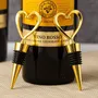 Gifts - Bottle Cork - Heart - Gold or Silver - SOSTRAW & SMARTTHINGS