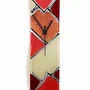 Clocks - Patchwork Salmon-Bronze Wall clock 10x41 cm - CARNEOL GLASS