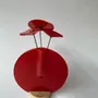 Vases - Ensemble de vases ronds, couleur rouge 13 cm - CARNEOL GLASS