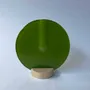 Vases - Round vase in apple green color 13 cm - CARNEOL GLASS
