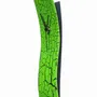 Clocks - Crackled green wall clock 10x41 cm - CARNEOL GLASS