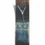 Horloges - Horloge murale floue noir-arc-en-ciel 10x41 cm - CARNEOL GLASS