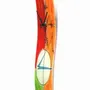 Horloges - Horloge murale Geometry rouge-vert 10x41 cm - CARNEOL GLASS