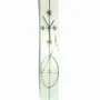 Clocks - Geometry white wall clock 10x70 cm - CARNEOL GLASS