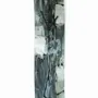 Clocks - Amasonas grey-silver wall clock 10x41 cm - CARNEOL GLASS