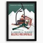 Affiches - Affiche encadrée Relevez Les Spatules - COSYNÉVÉ - MOUNTAIN POSTERS