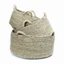 Shopping baskets - Les Quatre Mains Baskets - Natural - M - BAZAR BIZAR LIVING