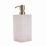 Porte-savons - Le Distributeur De Savon En Résine - Rose Blanc - BAZAR BIZAR LIVING