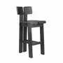 Stools - The Sama Sama Barstool - Black - BAZAR BIZAR LIVING