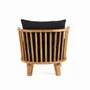 Fauteuils - Le Fauteuil Une Place Malawi - Naturel Noir - BAZAR BIZAR LIVING