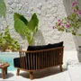 Sofas - The Malawi Two Seater - Natural Black - BAZAR BIZAR LIVING