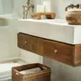 Paniers - Le Panier Colonial Magazine - Naturel Marron - L - BAZAR BIZAR LIVING