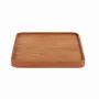Assiettes au quotidien - L'Assiette Teak Square - Naturel - S - BAZAR BIZAR LIVING