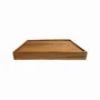 Everyday plates - The Teak Serving Plate - Natural - BAZAR BIZAR LIVING