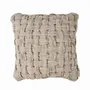 Fabric cushions - The Linen Crosier Cushion Cover - Natural - BAZAR BIZAR LIVING