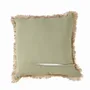 Fabric cushions - The Tropical Breeze Cushion Cover - Forest Green - BAZAR BIZAR LIVING