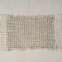 Fabric cushions - The Linen Threads Cushion Cover - White Natural - BAZAR BIZAR LIVING