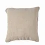 Fabric cushions - The Linen Grain Cushion Cover - Natural Black - BAZAR BIZAR LIVING