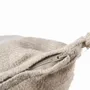 Fabric cushions - The Ivory Cross Cushion Cover - Natural White - 50x50 - BAZAR BIZAR LIVING