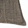 Fabric cushions - The Bloc Party Cushion Cover - Black Natural - 50x50 - BAZAR BIZAR LIVING