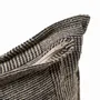 Fabric cushions - The Bloc Party Cushion Cover - Black Natural - 50x50 - BAZAR BIZAR LIVING