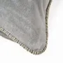 Fabric cushions - The Velvet Crush Cushion Cover - Grey - 50x50 - BAZAR BIZAR LIVING