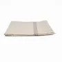 Serviettes - La Serviette Lint Biscuit - Naturel Noir - 45x45 - BAZAR BIZAR LIVING