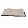 Serviettes - La Serviette Code Lin - Naturel Noir - 45x45 - BAZAR BIZAR LIVING