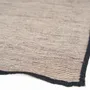 Serviettes - La Serviette Code Lin - Naturel Noir - 45x45 - BAZAR BIZAR LIVING