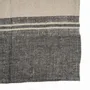 Torchons - Le Torchons Linen Dash - Noir Naturel - 50x70 - BAZAR BIZAR LIVING