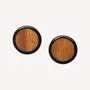 Jewelry - Small round post earrings - Cannelle - NATURE BIJOUX