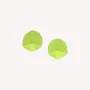 Jewelry - Lime green clip earrings - Combava - NATURE BIJOUX