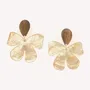 Jewelry - Big clip earrings with MOP flower - Fioria - NATURE BIJOUX