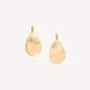 Jewelry - Small french hook earrings yellow MOP petal - Fioria - NATURE BIJOUX