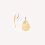 Jewelry - Small french hook earrings yellow MOP petal - Fioria - NATURE BIJOUX