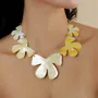 Jewelry - 5 MOP flower necklace - Fioria - NATURE BIJOUX