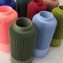 Vases - Triplette of interlocking 3D vases - Designer interior decoration - CRÉA-TH