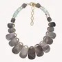 Jewelry - Black lip plastron necklace - Fluorite - NATURE BIJOUX